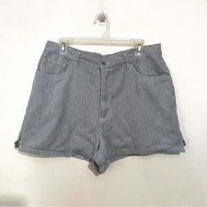 Vintage L.A. BLUES Striped Shorts - read description!